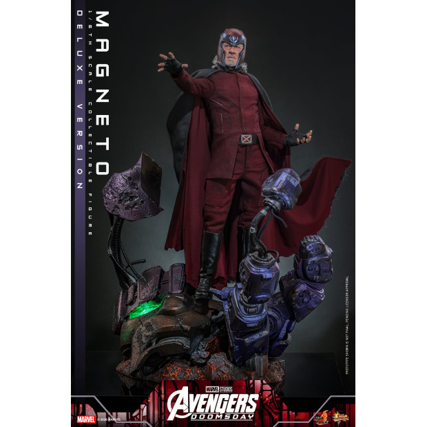 Movie Masterpiece Series MMS913 - Magneto (Deluxe Version) | MARVEL [Hot Toys]