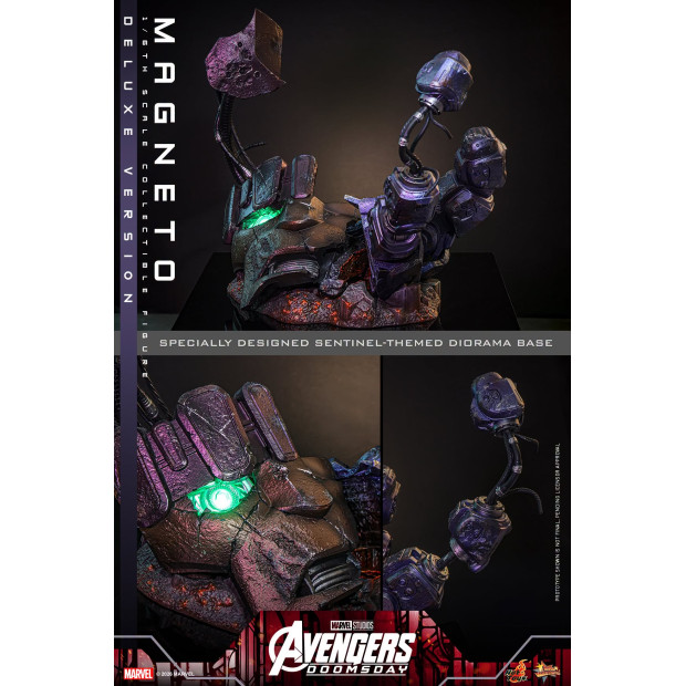 Movie Masterpiece Series MMS913 - Magneto (Deluxe Version) | MARVEL [Hot Toys]