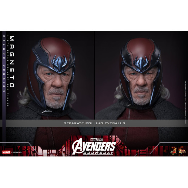 Movie Masterpiece Series MMS913 - Magneto (Deluxe Version) | MARVEL [Hot Toys]