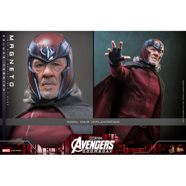 Movie Masterpiece Series MMS913 - Magneto (Deluxe Version) | MARVEL [Hot Toys]