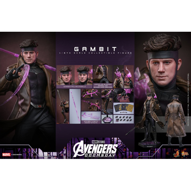 Movie Masterpiece Series MMS910 - Gambit | MARVEL [Hot Toys]