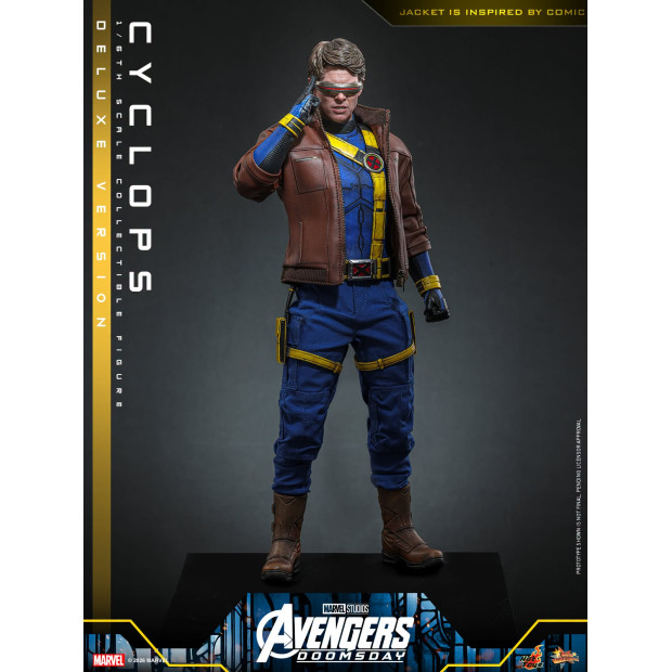 Movie Masterpiece Series MMS909 - Cyclops (Deluxe Version) | MARVEL [Hot Toys]