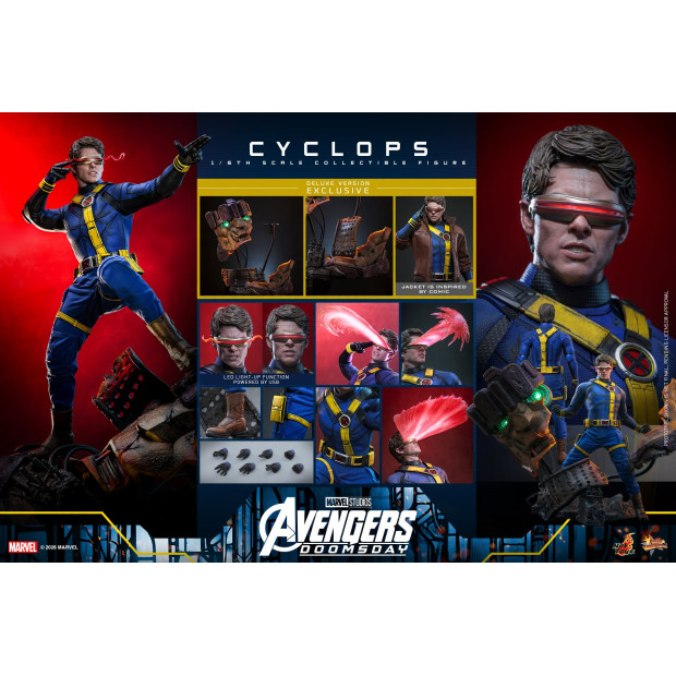 Movie Masterpiece Series MMS909 - Cyclops (Deluxe Version) | MARVEL [Hot Toys]