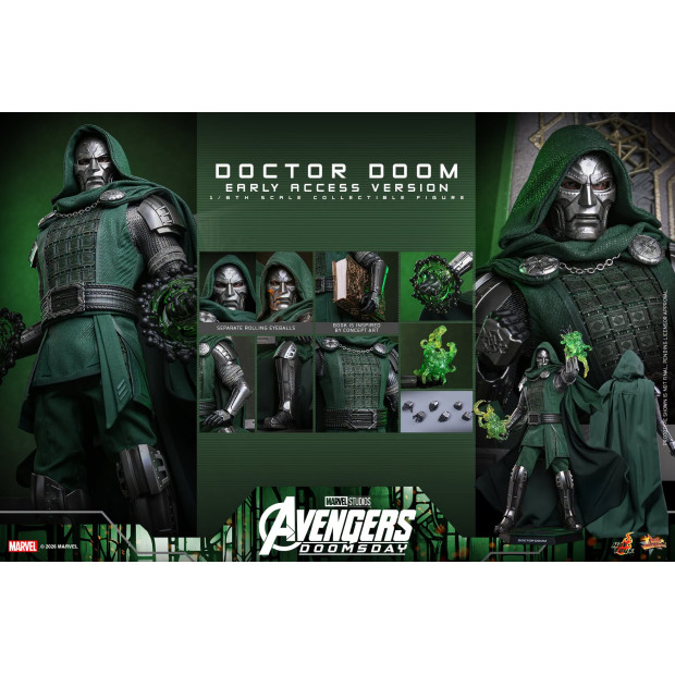 Movie Masterpiece Series MMS906 - Doctor Doom (Early Access Version) | MARVEL [Hot Toys]