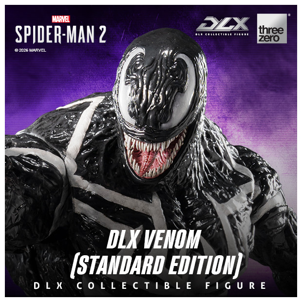 DLX Collectible Figure - Venom (Standard Edition) | MARVEL [Threezero]
