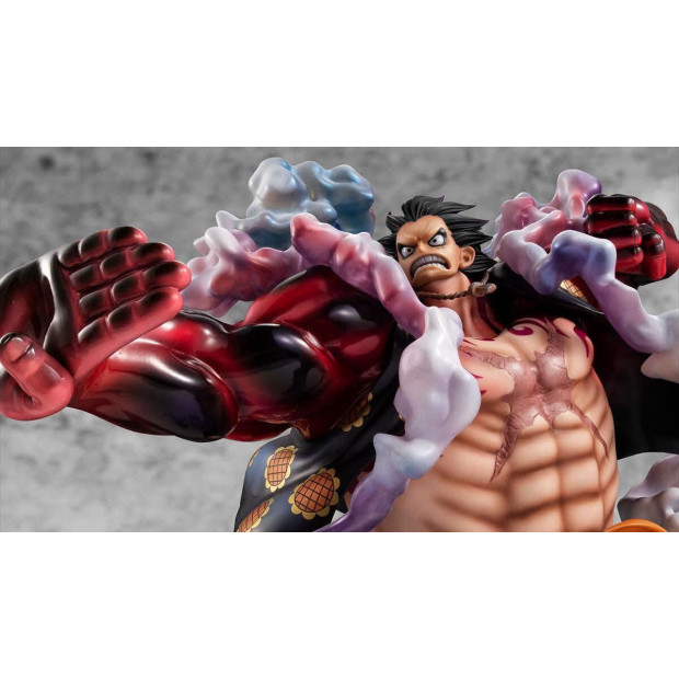 Portrait of Pirates "SA-MAXIMUM" - Monkey D. Luffy Gear 4 Bounce Man -10th Limited Ver.- | One Piece [Megahouse]