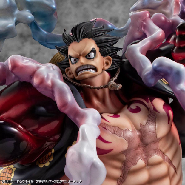 Portrait of Pirates "SA-MAXIMUM" - Monkey D. Luffy Gear 4 Bounce Man -10th Limited Ver.- | One Piece [Megahouse]