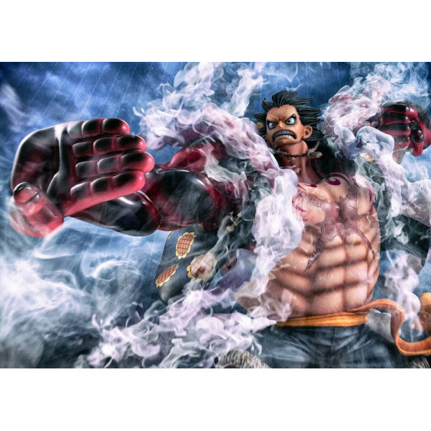 Portrait of Pirates "SA-MAXIMUM" - Monkey D. Luffy Gear 4 Bounce Man -10th Limited Ver.- | One Piece [Megahouse]