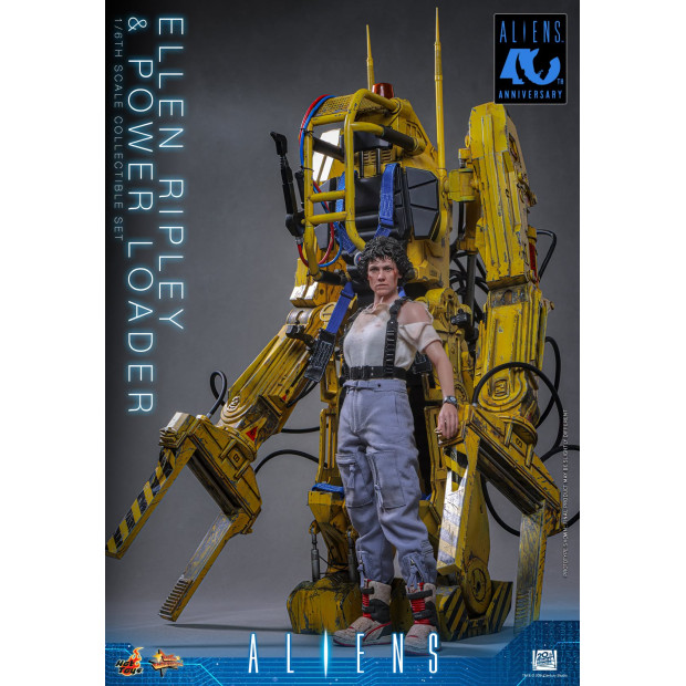 Movie Masterpiece Series MMS923 - Ellen Ripley & Power Loader | Aliens Series [Hot Toys]