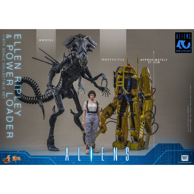 Movie Masterpiece Series MMS923 - Ellen Ripley & Power Loader | Aliens Series [Hot Toys]