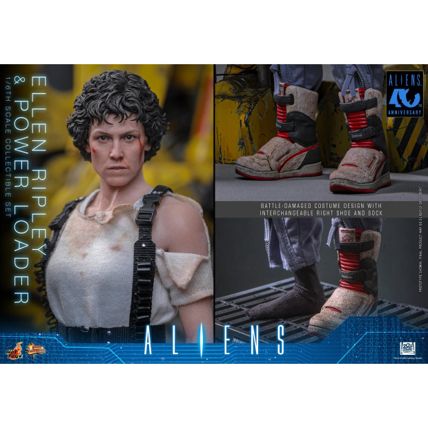 Movie Masterpiece Series MMS923 - Ellen Ripley & Power Loader | Aliens Series [Hot Toys]