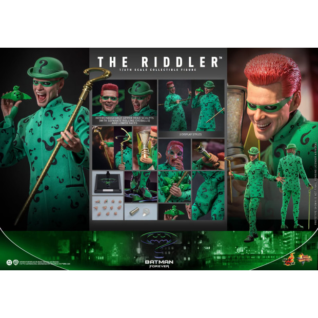 Movie Masterpiece Series MMS926 - Batman Forever: The Riddler | DC Comics [Hot Toys]